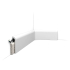 Kunststof plint | 12x200 cm | Orac Decor Cascade Cover