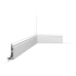 Kunststof plint | 10x200 cm | Orac Decor Contour RAL9003