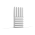 Panneau Mural PVC | 25x200 cm | Orac Decor Quilt 