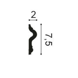 Wandlijst Contour