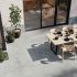 Ceramic terrace Tile | 90x90 cm | Tilestone Betontec Grey