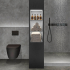 Panneau Mural PVC | 90x260 cm | Dumawall Dark Grey XL