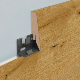Laminate skirting boards | 5.8x240 cm | Q-Click Québec Natural