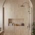 Ceramic wall tile | 7.7x30.5 cm | Barra Botticino