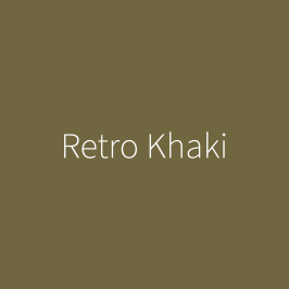 Sample | 18x21 cm | Impermo Paint Sticker - Retro Khaki