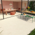 Keramische terrastegel | 60x60 cm | Sassolino Terrazzo Beige