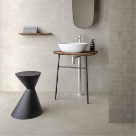 Carrelage en céramique sol et mur | 30x60 cm | Tilestone Stone Edge Ivory