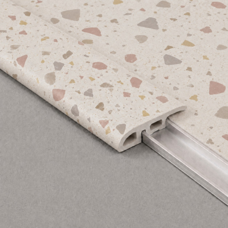 Profile | 3.5x240 cm | End profile VYGO Tiles Terrazzo Blush