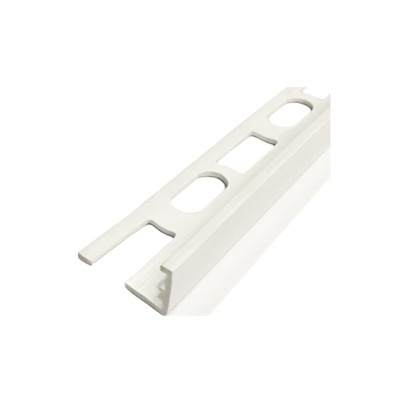 Profiel | 1.2x270 cm | L-Profiel Wit pvc 12mm