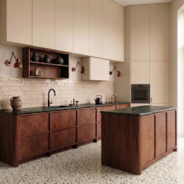 Keramische vloer- en wandtegel | 20x20 cm | Tilestone Terrazzo Venti Olive