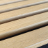 Akoestisch Wandpaneel | 52x270 cm | Akoestisch Wandpaneel Premium Natuureik - 3-zijdig