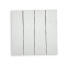 Ceramic wall tile | 7.7x30.5 cm | Barra Crackled White