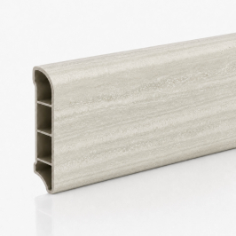 PVC skirting boards | 6x240 cm | VYGO Tiles Travertin Vein Cut Beige