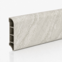 Plinthes en PVC | 6x240 cm | VYGO Tiles Travertin Cross Cut Greige