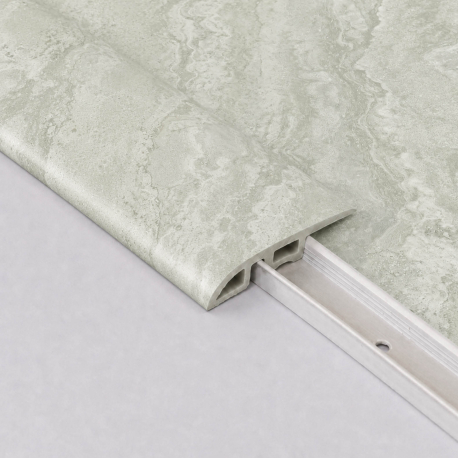 Profil | 4.5x240 cm | Barre de seuil VYGO Tiles Travertin Cross Cut Greige
