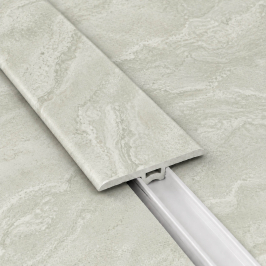 Profil | 4.5x240 cm | Profilé de transition VYGO Tiles Travertin Cross Cut Greige