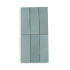 Keramische wandtegel | 6.5x20 cm | Artisan Aqua Glossy