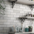 Keramische wandtegel | 6.5x20 cm | Artisan White Glossy