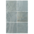 Keramische wandtegel | 13.2x13.2 cm | Artisan Aqua Glossy