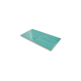Keramische wandtegel | 5x15 cm | Fango Aquamarine Gloss