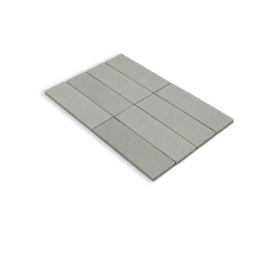 Carrelage en céramique sol et mur | 5x15 cm | Fango Cenere