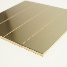 Keramische wandtegel | 7.8x29.8 cm | Tones Metallic Tones