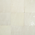 Handmade Moroccan Zellige | 10x10 cm | Zellige Soft White