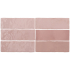 Keramische wandtegel | 6.5x20 cm | Artisan Rose Mallow Glossy