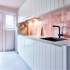 Keramische wandtegel | 6.5x20 cm | Artisan Rose Mallow Glossy
