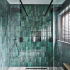 Keramische wandtegel | 6.5x20 cm | Artisan Moss Green Glossy