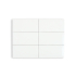 Keramische wandtegel | 10x20 cm | Biseauté White Mat