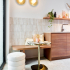 Ceramic wall tile | 5x25 cm | DNA Enamel White