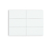 Keramische wandtegel | 10x20 cm | Biseauté White