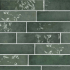 Keramische wandtegel | 6x25 cm | Mood Moss