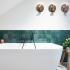 Keramische wandtegel | 13.2x13.2 cm | Artisan Moss Green Glossy