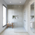 Ceramic floor and wall tile | 60x60 cm | Tilestone Arc Bone