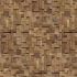 32x32 cm | Recycled Teak Wood Cladding 3D