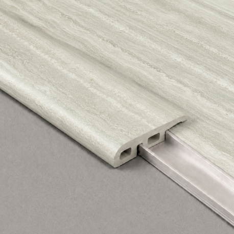 Profiel | 3.5x240 cm | Eindprofiel VYGO Tiles Travertin Vein Cut Beige