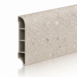 PVC skirting boards | 6x240 cm | VYGO Tiles Terrazzo Beige