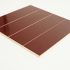 Keramische wandtegel | 7.8x29.8 cm | Tones Burgundy