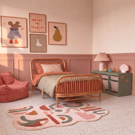 Vinyl vloer | 45.7x91.4 cm | VYGO Tiles Terrazzo Blush