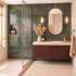 PVC wall panel | 90x260 cm | Dumawall Flow Nordic Green XL