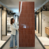 PVC wall panel | 90x260 cm | Dumawall Flow Terracotta XL