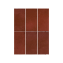 Keramische wandtegel | 7.5x15.5 cm | Tinto Cotto