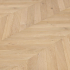 Multilayer parquet tongue & groove | 9x66 cm | LMB Clairmont Natural Chevron