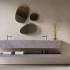 XXL keramische wandplaat | 120x270 cm | Nomad Off White