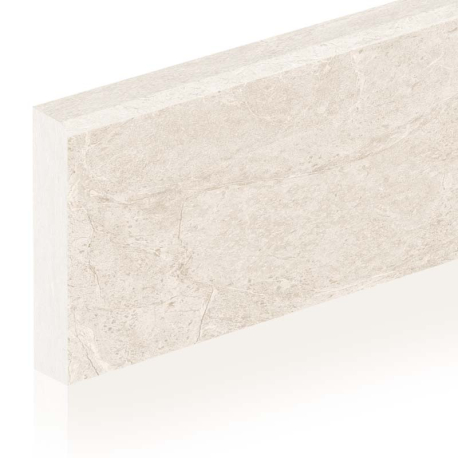 Keramische plint | 7x90 cm | Nomad Off White