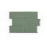 Keramische wandtegel | 10x20 cm | Biseauté Khaki Green