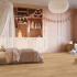 Laminate with click system | 19.2x126.1 cm | Q-Click Ontario Natural
