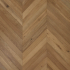 Multilayer parquet tongue & groove | 9x66 cm | LMB Clairmont Cognac Chevron